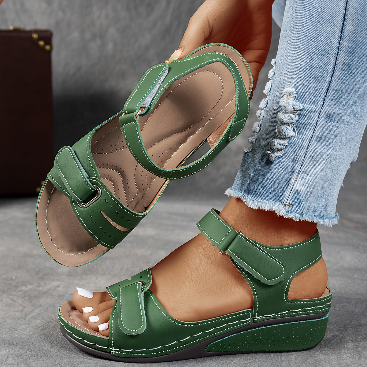 Women's Orthopedic Comfort Sandals with Arch Support and Adjustable Straps™ – Ganztägiger Komfort für empfindliche Füße