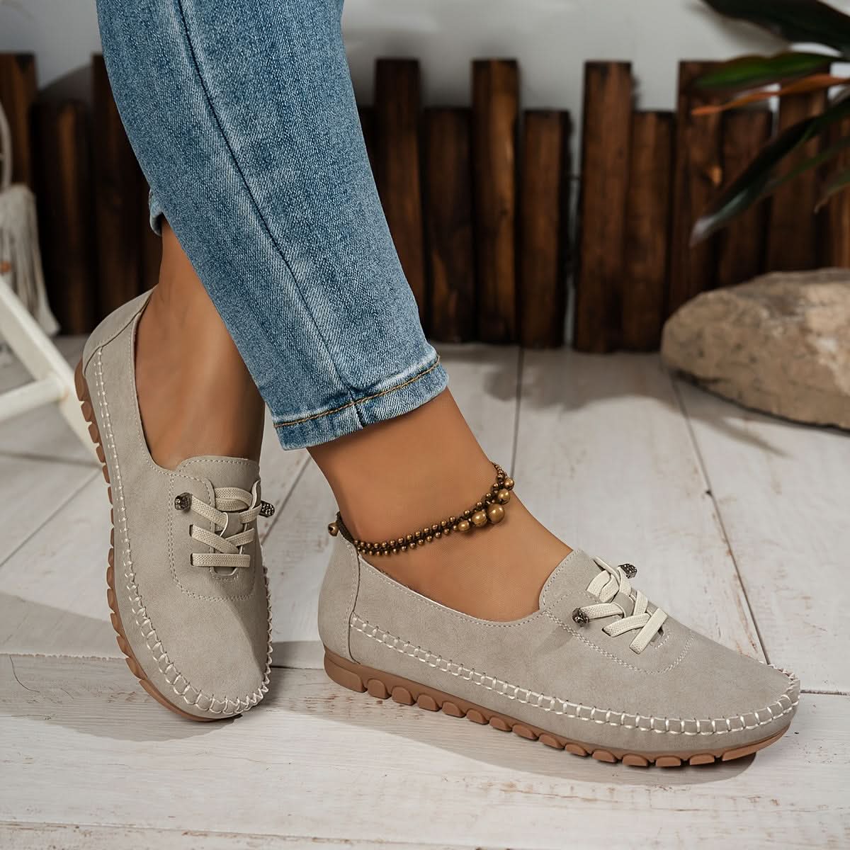Women's Soft Moccasin Shoes with Cushioned Sole and Breathable Upper™ – Ganztägiger Komfort für jeden Schritt
