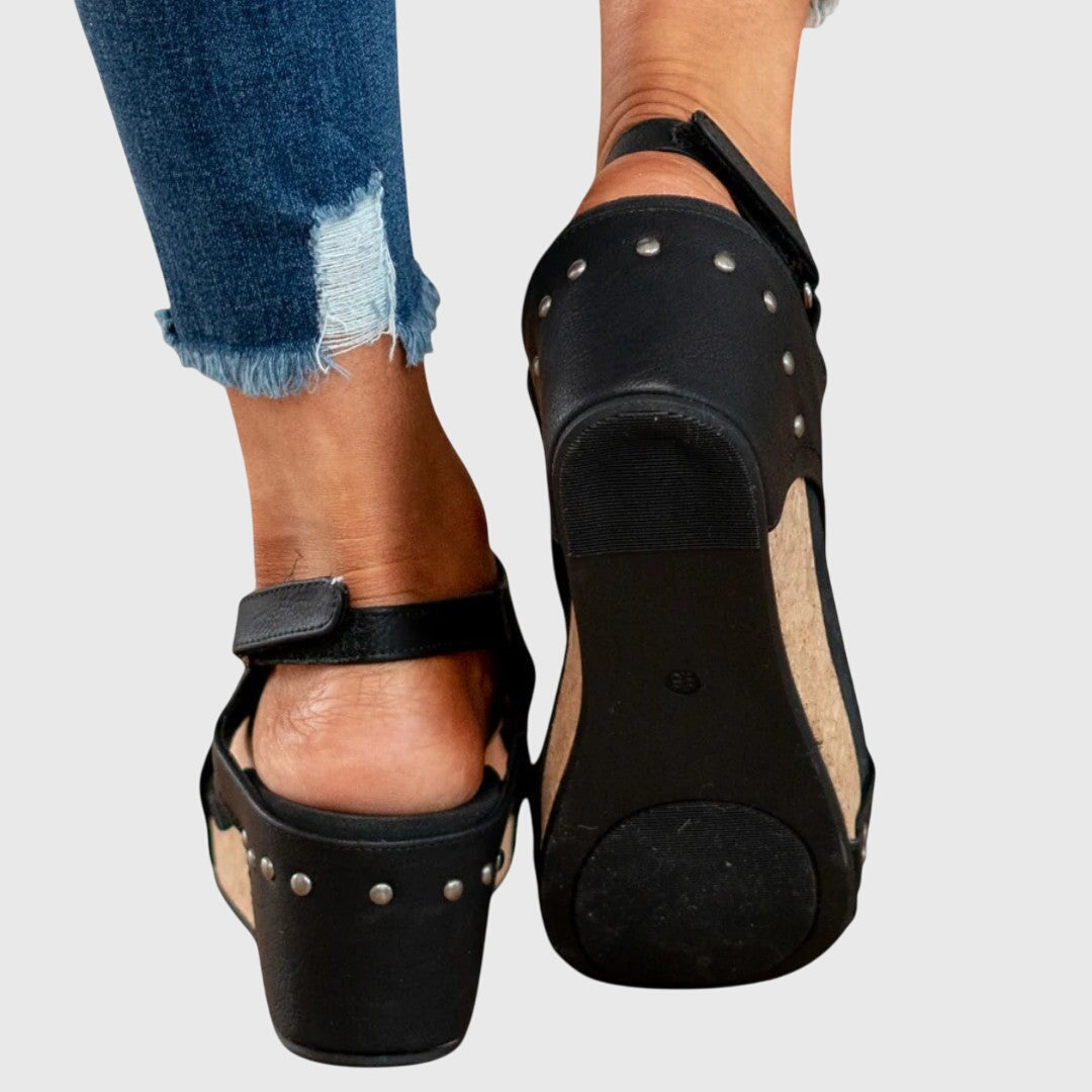 Women's Orthopedic Platform Slingback Sandals™ – Orthopädischer Komfort mit elegantem Design