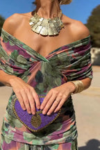 Women's Elegant Maxi Dress with V-Neck and Flowing Fit™ – Zeitlose Eleganz für jeden Anlass