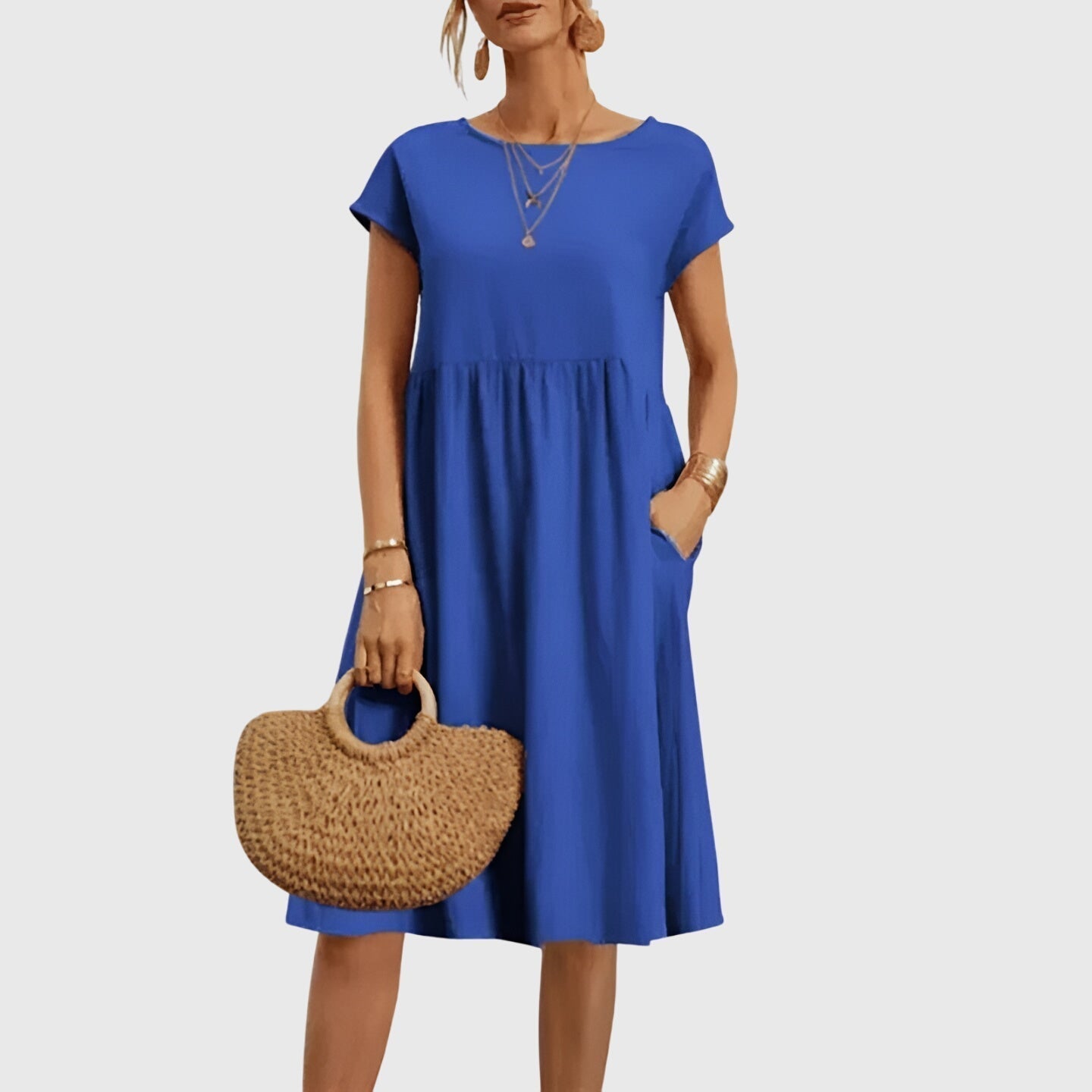 Women's Relaxed Midi Spring Dress™ – Müheloses Frühlingsfeeling mit femininer Eleganz