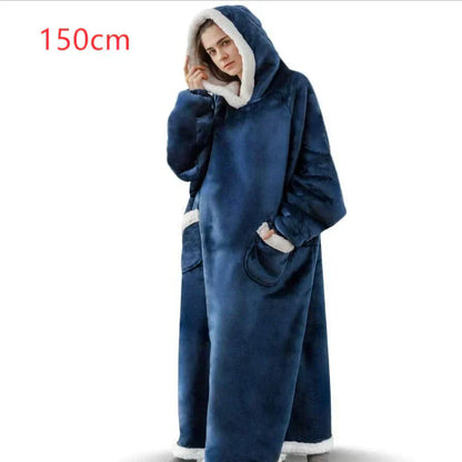 ComfyBlanket™ – Ultrawarmer Sherpa-Fleece-Hoodie für maximale Gemütlichkeit [50 % Rabatt]
