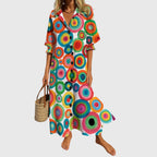 Elegant Spring Maxi Dress™ – Fließende Silhouette für mühelose Frühlingseleganz