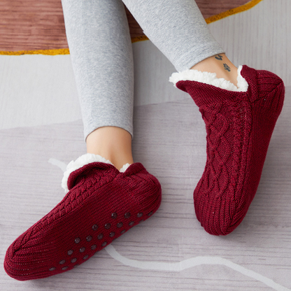 CozyFeet™ – Extraweiche, wärmende Pantoffelsocken für ein sanft umarmendes Wohlfühlgefühl [50% Rabatt]