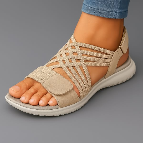 Women's Comfort Sandals with Stretch Straps and Cushioned Footbed™ – Leichter Komfort für den ganzen Tag