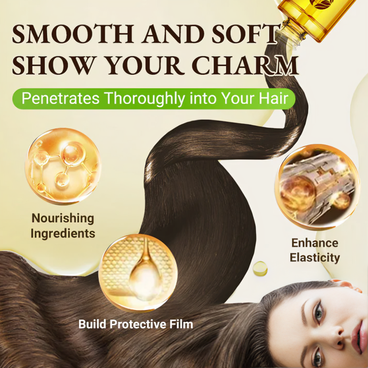 VelvaHair™ – Pflegendes Haaröl-Spray für sichtbar glattes, glänzendes und weiches Haar in Sekunden [1 + 1 Gratis]