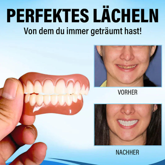 SmileReline™ – Individuell anpassbares Silikon-Prothesenreliningset [1 + 1 Gratis]