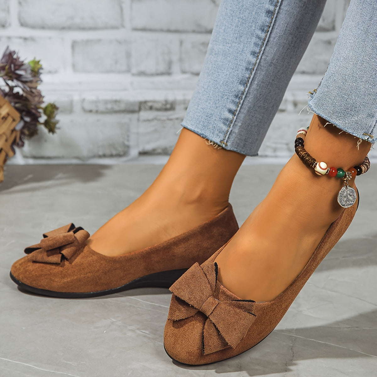 Women's Comfortable Ballet Flats with Bow Detail™ – Ganztägiger Komfort mit femininer Eleganz