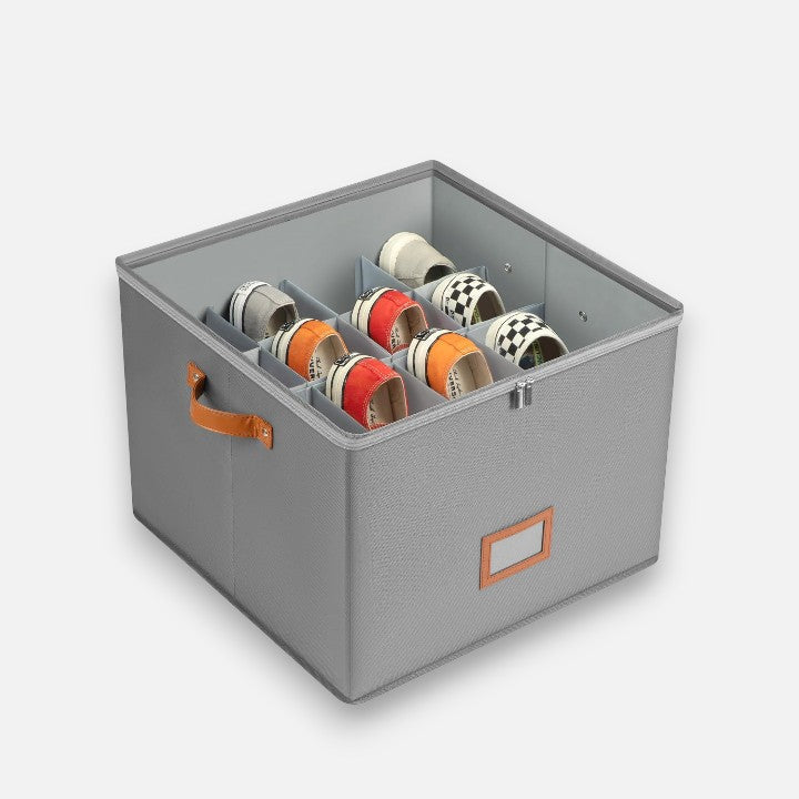 StoreBox™ – Elegante Aufbewahrungsbox mit Fächern für Schals, Tücher & Accessoires [50 % Rabatt]