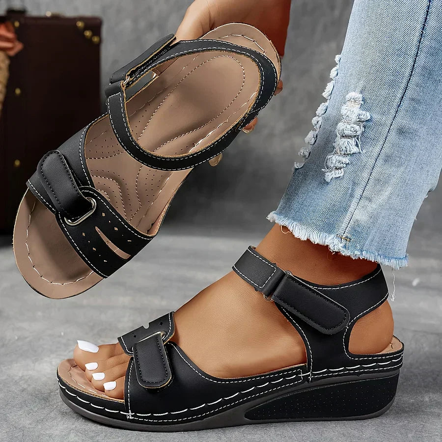 Women's Orthopedic Adjustable Walking Sandals for Daily Support™ – Ganztägiger Komfort für aktive Frauen