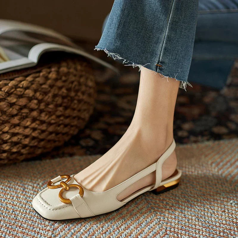 Orthopedic Slingback Buckle Loafers™ – Eleganter Komfort für den ganzen Tag