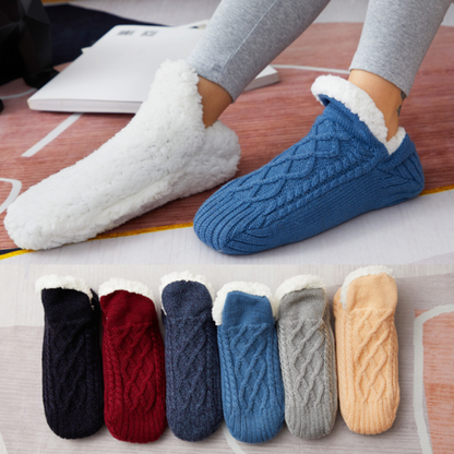 CozyFeet™ – Extraweiche, wärmende Pantoffelsocken für ein sanft umarmendes Wohlfühlgefühl [50% Rabatt]