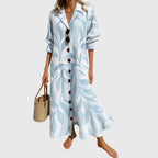 Elegant Spring Maxi Dress™ – Fließende Silhouette für mühelose Frühlingseleganz