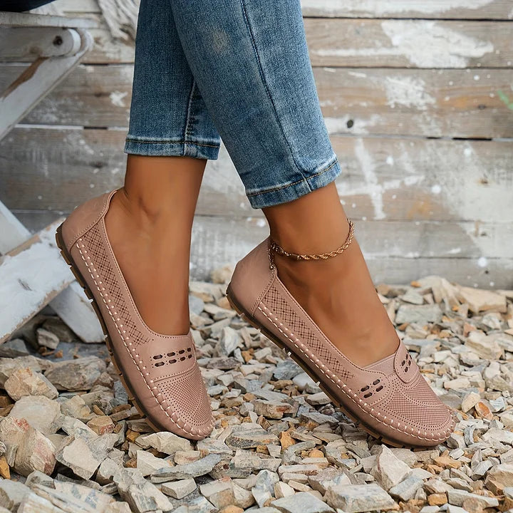 Women's Orthopedic Slip On Shoes with Cushioned Sole and Breathable Design™ – Müheloser Komfort für den ganzen Tag
