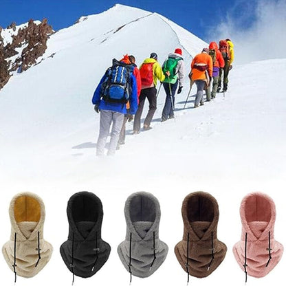SkiMask™ – Warme Skimaske mit weicher Sherpa-Kapuze für gemütliche Wintermomente [50% Rabatt]