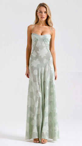 Women's Elegant Slip Spaghetti Strap Wedding Guest Maxi Dress™ – Zeitlose Eleganz für besondere Anlässe