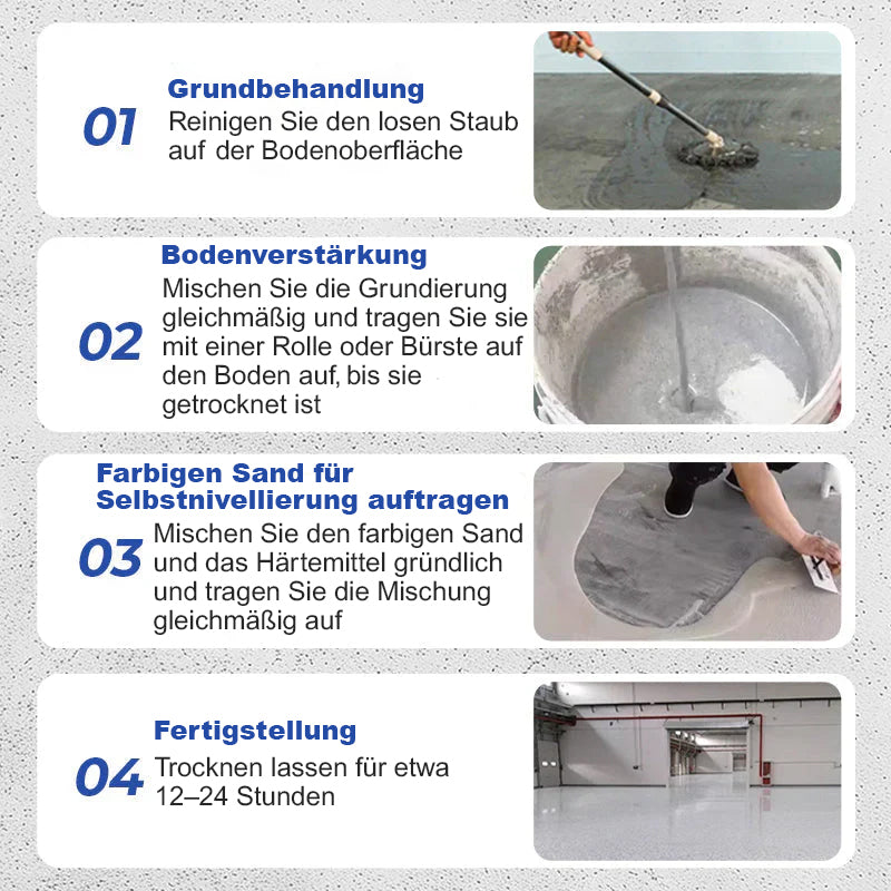 50% Rabatt | MarbleShine™ – Rutschfeste, wasserdichte Epoxid-Bodenbeschichtung