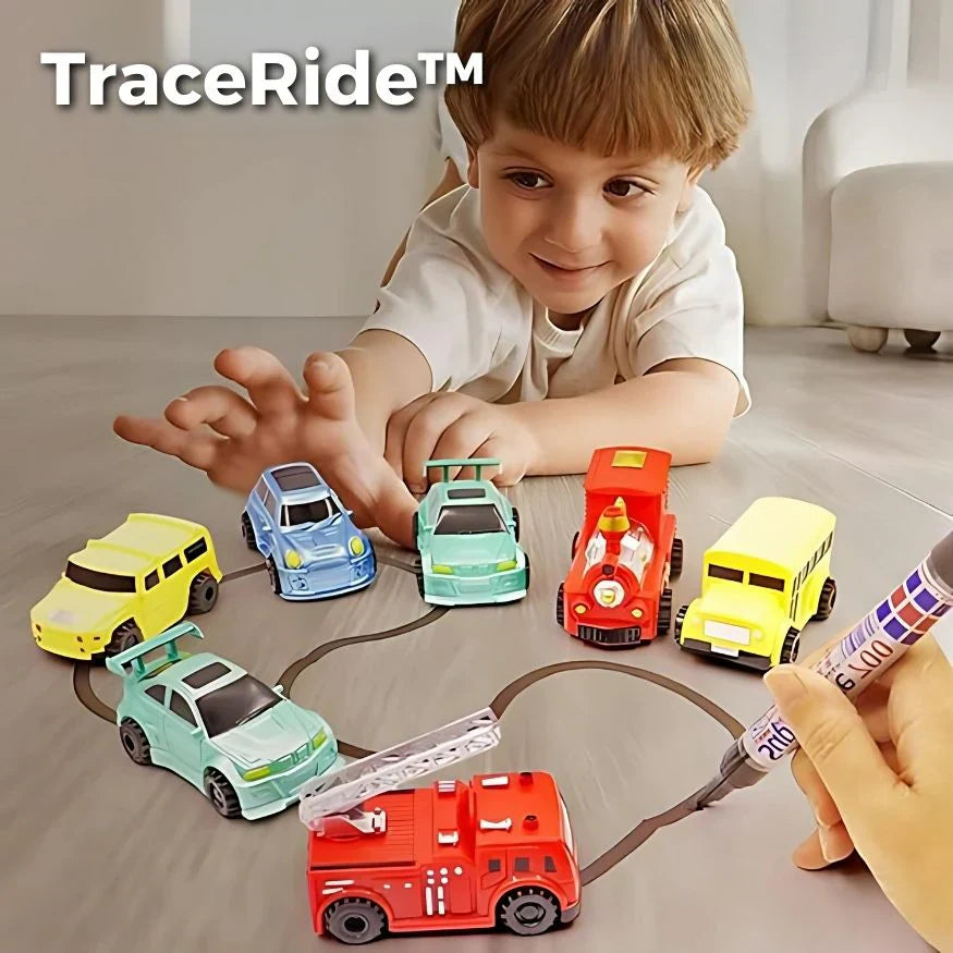 TraceRide™ – Nachvollziehbares Spielzeugauto mit Induktivstift [50% Rabatt]