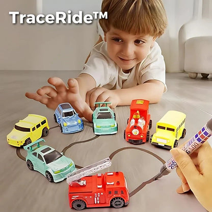 TraceRide™ – Nachvollziehbares Spielzeugauto mit Induktivstift [50% Rabatt]