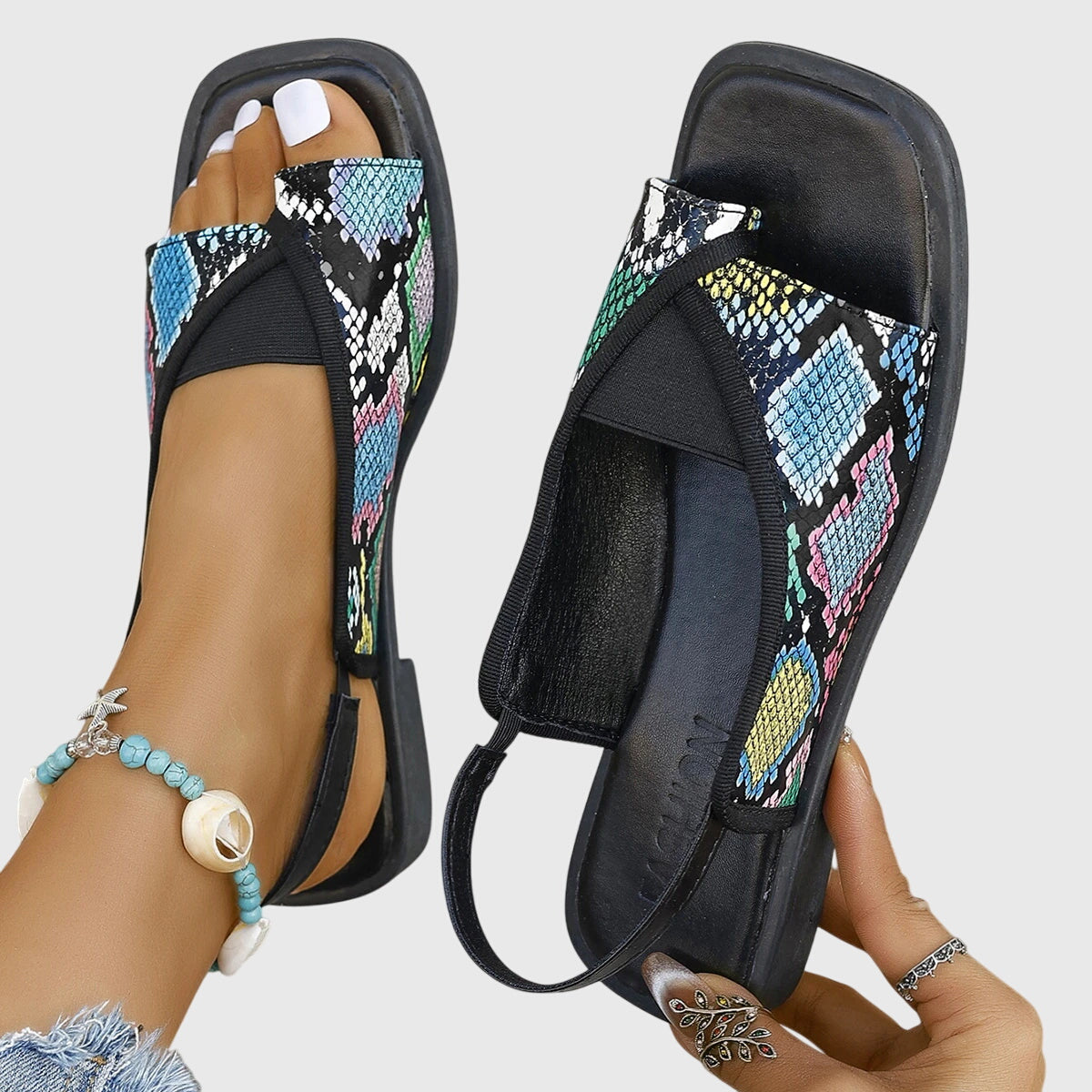 Women's Orthopedic Slingback Sandals with Arch Support™ – Für ganztägigen Komfort und stilvolle Eleganz