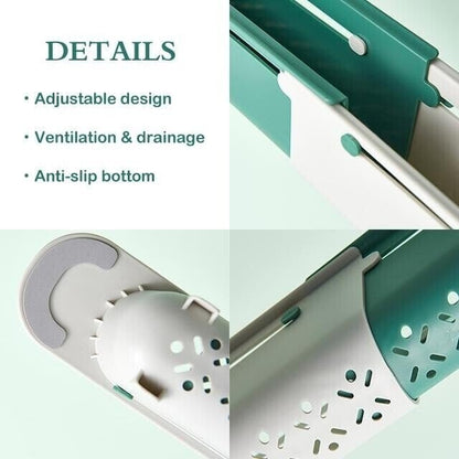 PureSink™ – Flexibles, ausziehbares Spülengestell für ordentliche, platzsparende Küchenorganisation [50% Rabatt]