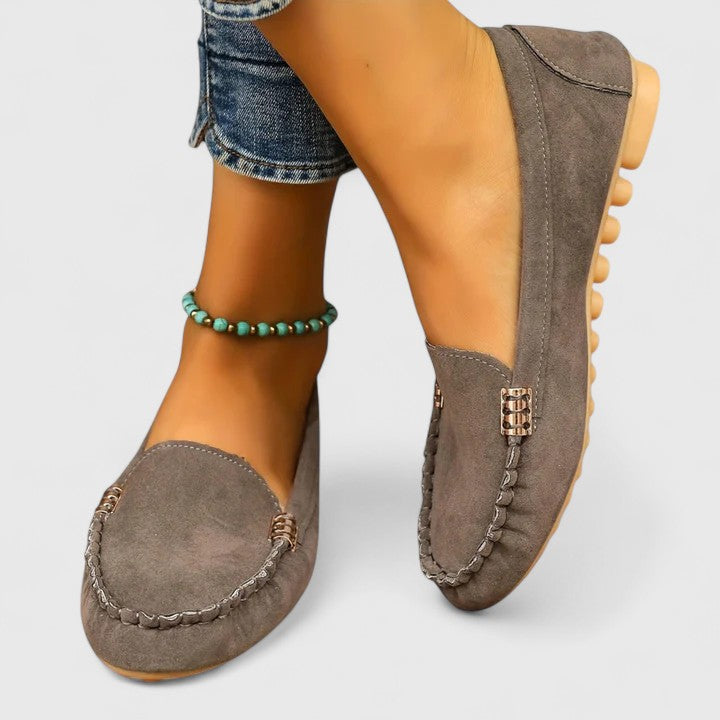 Women's Orthopedic Slip-On Loafers for Walking Comfort™ – Ganztägiger Komfort für aktive Frauen