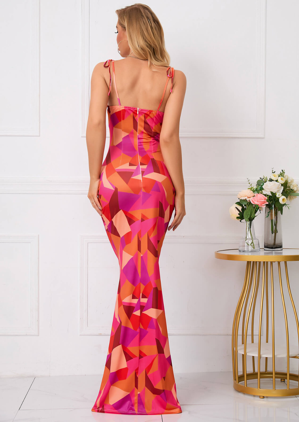 Chic Floral Maxi Dress™ – Elegante Frühlingsmode mit femininer Ausstrahlung