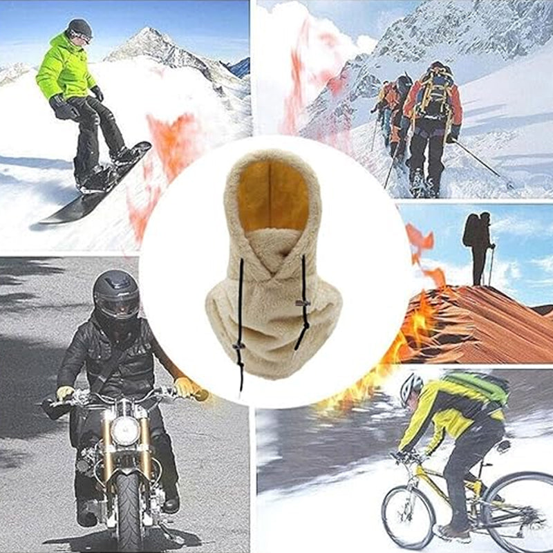 SkiMask™ – Warme Skimaske mit weicher Sherpa-Kapuze für gemütliche Wintermomente [50% Rabatt]