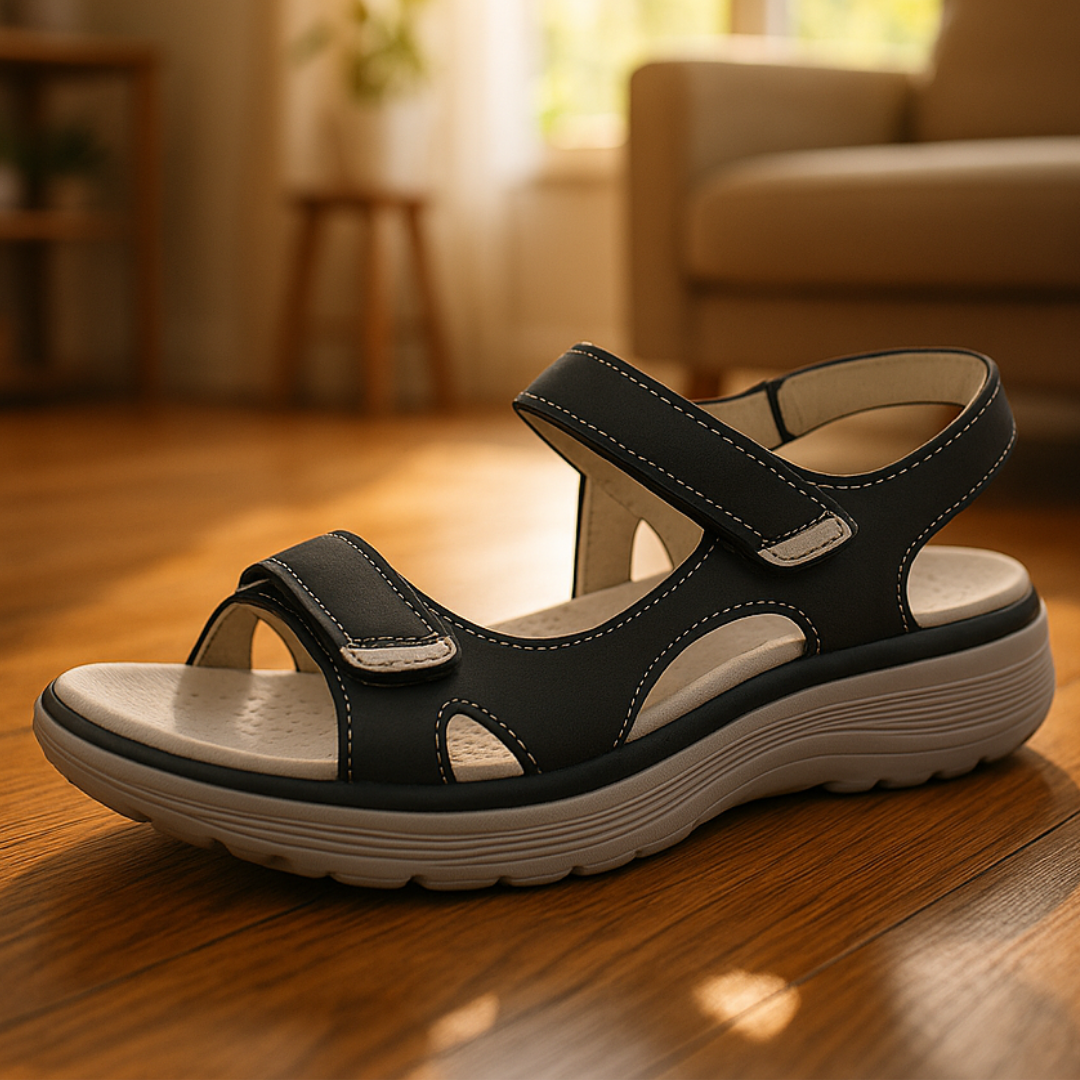 Women's Adjustable Orthopedic Comfort Sandals™ – Ganztägiger Komfort mit orthopädischer Unterstützung