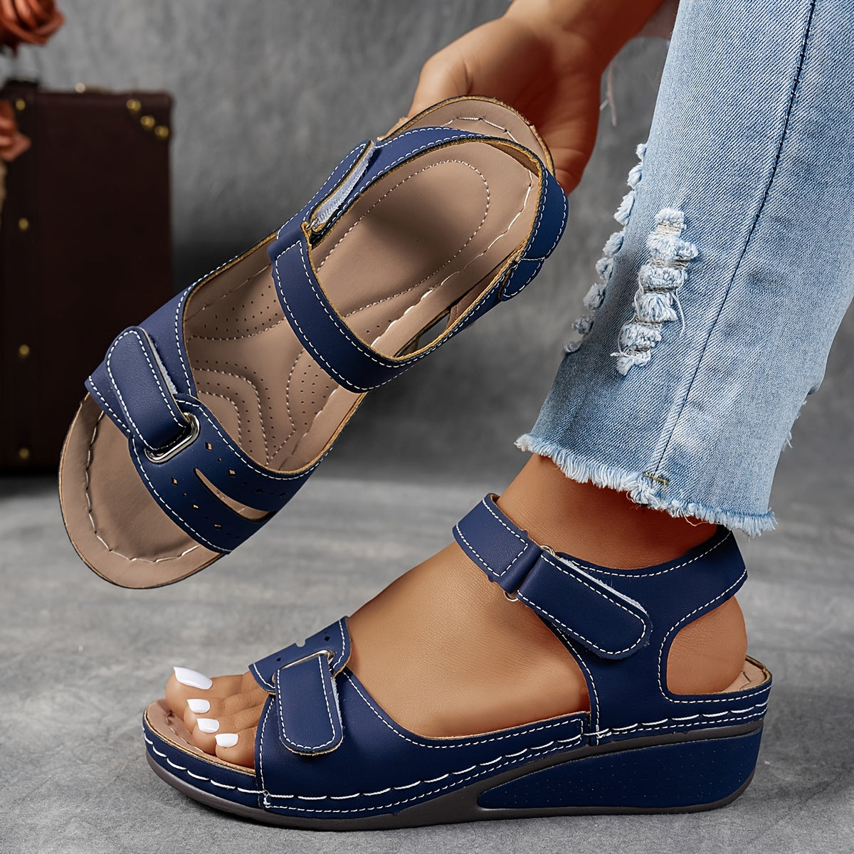 Women's Orthopedic Comfort Sandals with Arch Support and Adjustable Straps™ – Ganztägiger Komfort für empfindliche Füße