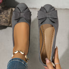 Women's Comfortable Ballet Flats with Bow Detail™ – Ganztägiger Komfort mit femininer Eleganz