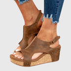 Women's Orthopedic Platform Slingback Sandals™ – Orthopädischer Komfort mit elegantem Design