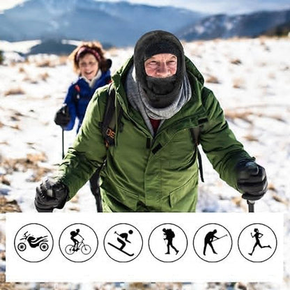 SkiMask™ – Warme Skimaske mit weicher Sherpa-Kapuze für gemütliche Wintermomente [50% Rabatt]
