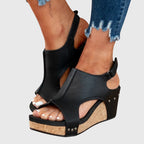 Women's Orthopedic Platform Slingback Sandals™ – Orthopädischer Komfort mit elegantem Design