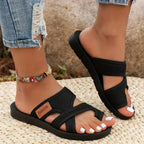 Women's Orthopedic Mesh Sandals with Open Toe and Cushioned Sole™ – Leichtgewichtiger Komfort für den ganzen Tag