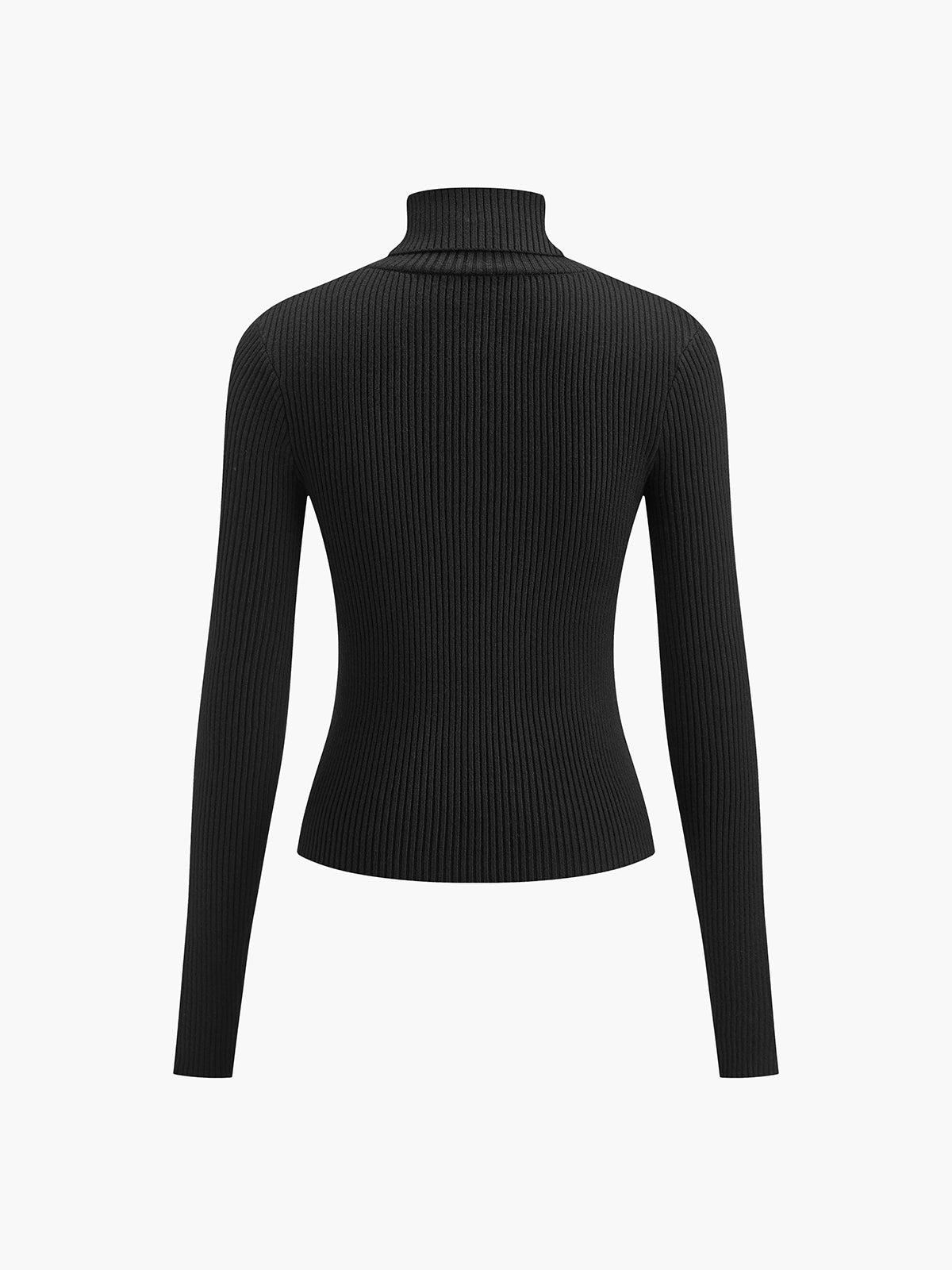 Hailey | Women's Minimalist Slim Turtleneck Stretch Top™ – Elegante Wintermode für stilvolle Layering-Looks