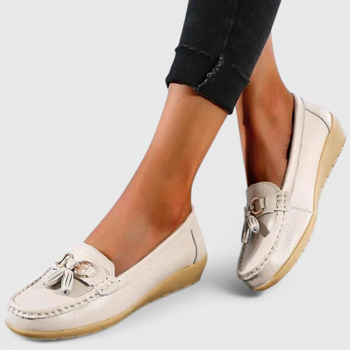 Women's Orthopedic Slip-On Loafers with Cushioned Sole™ – Ganztägiger Komfort mit elegantem Stil