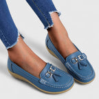 Women's Orthopedic Slip-On Loafers with Cushioned Sole™ – Ganztägiger Komfort mit elegantem Stil