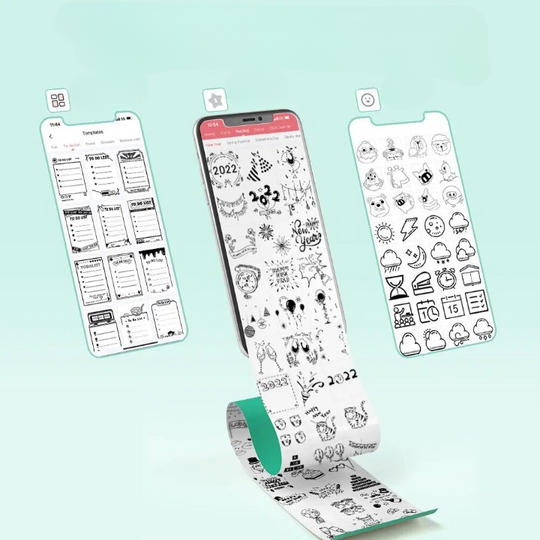 NanoPrint™ – Tragbarer Mini-Drucker für mühelose, mobile Ausdrucke [50 % Rabatt]