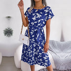 Spring Floral Midi Dress™ – Mühelose Eleganz für sonnige Frühlingstage