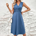 Floral Midi Dress™ – Zeitlose Eleganz mit femininer Ausstrahlung