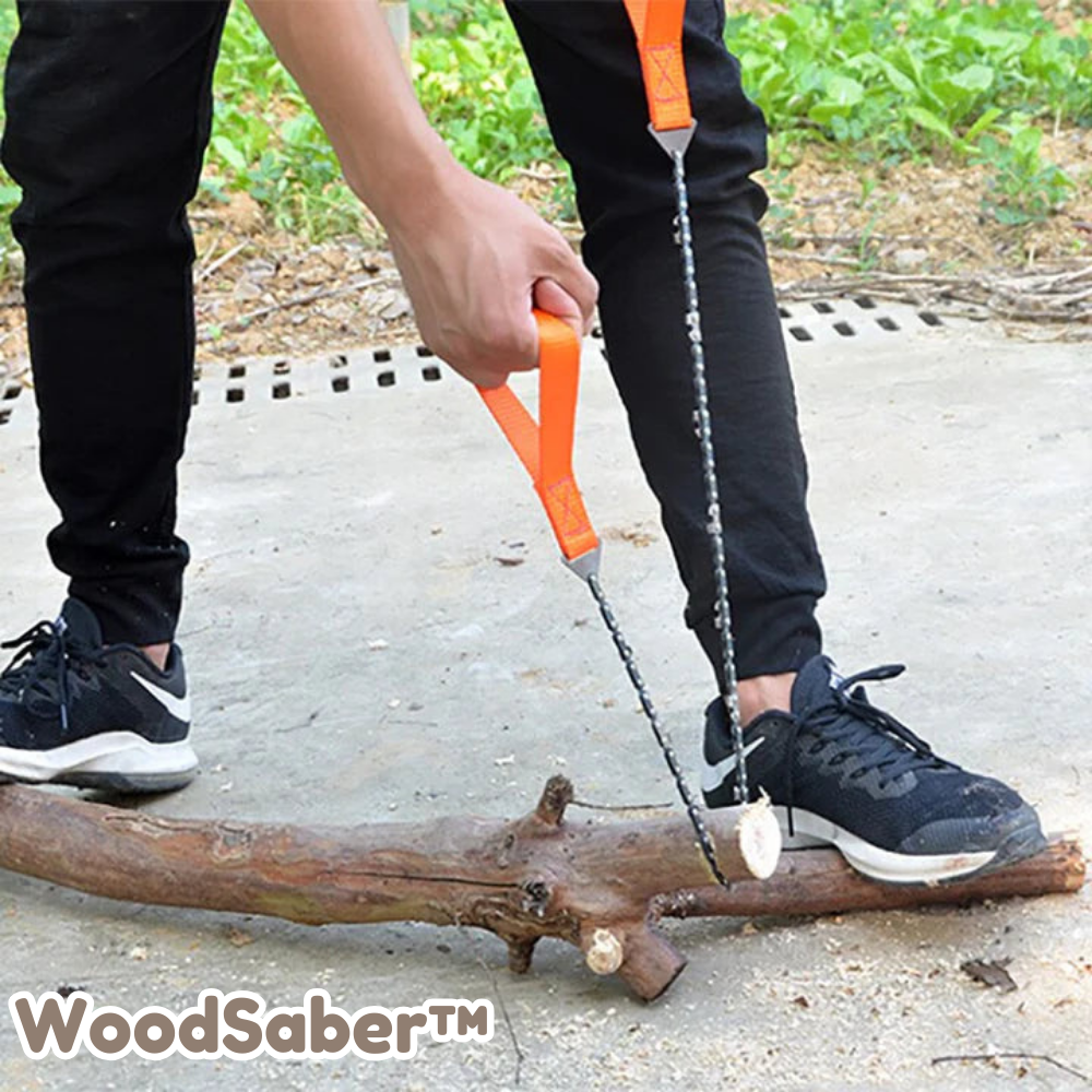 WoodSaber™ – Tragbare Taschenkettensäge für schnelle und mühelose Holzarbeiten [50 % Rabatt]