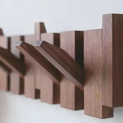 Garderobe™ – 8 klappbare Designer-Haken für stilvollen Flur & praktischen Stauraum [50 % Rabatt]