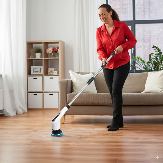 PowerMop™ – Leistungsstarker Elektro-Wischmopp mit rotierender Reinigungstechnologie [50% Rabatt]