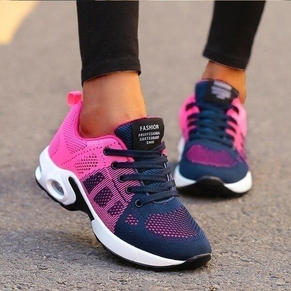 Women's Breathable Running Shoes with Cushioned Sole and Lightweight Support™ – Für aktive Frauen mit Stil