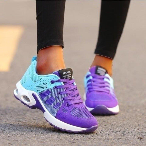 Women's Breathable Running Shoes with Cushioned Sole and Lightweight Support™ – Für aktive Frauen mit Stil
