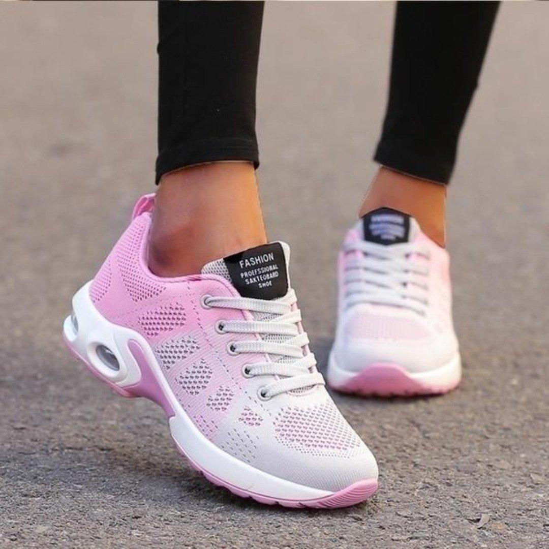 Women's Breathable Running Shoes with Cushioned Sole and Lightweight Support™ – Für aktive Frauen mit Stil