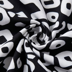Printed V Neck Dress With Relaxed Comfortable Fit for Women™ – Müheloser Stil für jeden Anlass