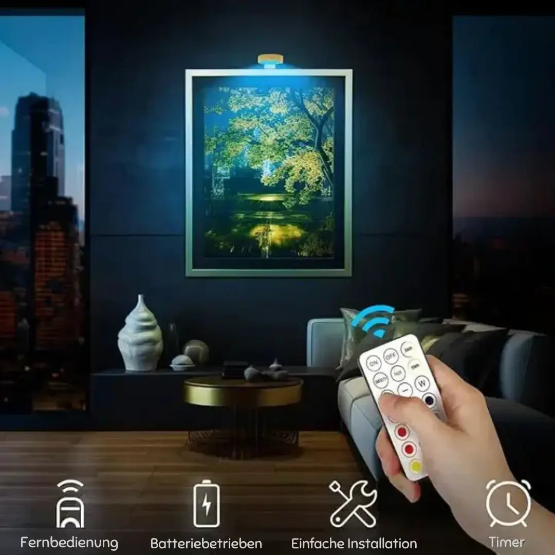 LedArt™ – Setzt Ihre Kunstwerke gekonnt in Szene für strahlende Akzente [50 % Rabatt]