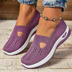 Women's Breathable Slip On Walking Sneakers with Cushioned Sole™ – Ganztägiger Komfort ohne Kompromisse